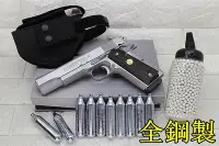 在飛比找Yahoo!奇摩拍賣優惠-[01] 鋼製 INOKATSU COLT M1911 手槍