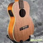 Kala KA-BE Baritone Satin Mahogany Ukulele with Pickup & Kala UB-B Bag