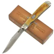 Rough Rider Tobacco Trapper Lock Folding Pocket Knife RR1131