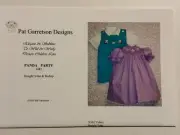 Smocking Plate #083 PANDA PARTY by Pat Garretson