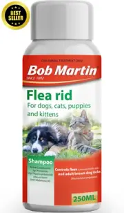 Flea and Tick Shampoo for Dogs, Cats, Puppies & Kittens