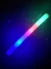 200 pc 18" Foam Sticks LED Flashing Glow Foam Sticks Light Up Wands DJ