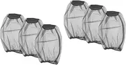 SUPVOX 2sets Portable Mosquito Netting Fishing Bug Nets Outdoor Head Net Breathable Mesh Hat for Hikers Gardeners 3pcs*2