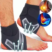 Ankle Support Brace Compression Sleeve Pain Relief Foot Plantar Fasciitis Wrap .
