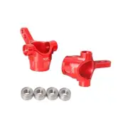 KYX New Upgrade Aluminum Front Knuckles for Tamiya 1/10 Hotshot II 58737 4WD