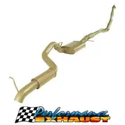 King Brown 3" Exhaust for Mitsubishi Challenger PB PC 2.5L - Cat/Mufflers (for: Mitsubishi)