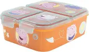 STOR |Multi Compartment Sandwich Box Peppa Pig Core