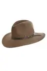 Thomas Cook Crushable Hat Made From Pure Wool Felt in Fawn