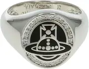 [Vivienne Westwood] Women's Ring, Approx. No. 15, SUSSEX RING 64040186/01P586, Silver 925, No Gemstone