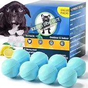 VONDER 10 Pack Dog Deterrent Outdoor Indoor Use, Preventing Dogs from Peeing Digging, Keep Pets Away from Garden, Lawn, Yard – Stops Digging, Scratching, Chewing – Safe Plant Protection (Dark Blue)