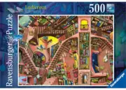 Ravensburger - Ludicrous Library Puzzle 500pc