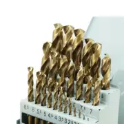HSS-Co (5% Cobalt) Drill Bits 1-13mm Set 25pcs (Split Point)