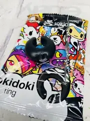 Tokidoki x Sonic Ring Black Crossbones Heart NEW (a