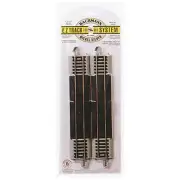 NEW Bachmann EZ-Track 9" Straight Rerailer Nickel SIL 2 HO Scale FREE US SHIP
