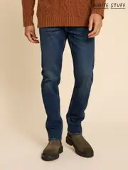 White Stuff Blue Eastwood Straight Jeans (K81880) | $127