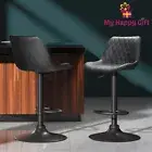 Artiss Bar Stools Kitchen Stool Chairs Metal Barstool Dining Chair Black Rushal