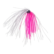 Dekoi Krystal Jigging Skirts, Silver Pink, 3 pack