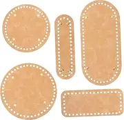 [TINEASUR] 5pcs Unique Bag Bottom Shapers Durable Pads Simple Bag Cushions