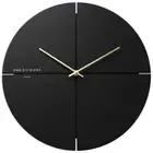 One Six Eight London Liam Minimal Wall Clock, Charcoal Grey, 40cm