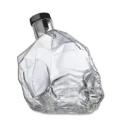 Nude Glass Memento Mori Whisky Bottle