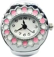 [Generic] Ring Watch | Lightweight Finger Watch | Crystal Vintage Jewelry with Precise Clock Function for Family Friends Colleagues Christmas Mother's Day