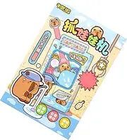 Claw Machine for Kids - Claw Machines for Adults Kids | Claw Machine Toy | Handmade Capybara Machine | Grabber Machine Toys | Paper Claw Machine Twisting Machine Toy for Boys Girls