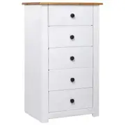 Sideboard White 46x40x89 cm Pine Panama Range