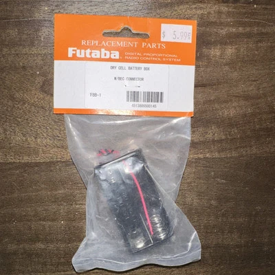 Futaba Systems Dry 4C Receiver w/BEC Connector FUTM1590 - FBB-1 NEW - Sealed