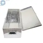 30" x 13" x 10" Aluminum Tool Box For Car Truck Pickup Trailer Trunk Storage