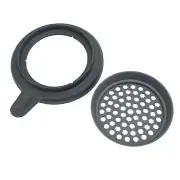 US Flour Sieve And Lid Set For TM5 For TM6 PP Kitchen Mixer Bowl Cover