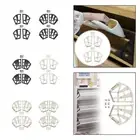 2Pcs Shoes Drawer Cabinet Hinges Cabinet Flip Frames for Living Room Kitchen