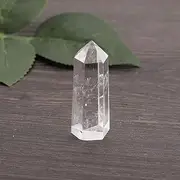 Healing Crystal Wands, Clear Quartz Points, Crystal Quartz Crystal for Energy Balancing Meditation, Crystal Wands, Chakra Stone, Cool Stones for Crafts (5-6cm)