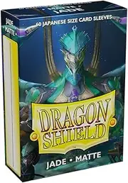 Arcane Tinmen Japanese Matte Dragon Shield Sleeves 60 Piece, Jade