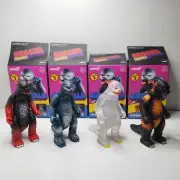 Super7 ReAction - SHOGUN GODZILLA Series 2 Complete Set of 4 Blind Box Figures