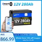 1/2/3/4PACK 12V 280Ah/300Ah Mini Bluetooth LiFePO4 Lithium Battery Solar RV Home
