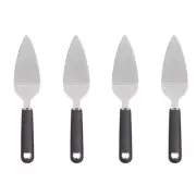 4x Mastercraft Cake Pastry Soft Grip Nylon/Stainless Steel 26cm Cutter/Slicer