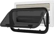Camper Window - 27.6' W X 11.8' H, Shade & Screen, Push Window with Trim Kit for RV Caravan Trailer