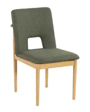 Safavieh Couture Benjy Wood & Upholstery Dining Chair