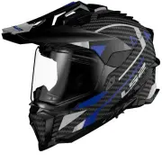 MX701 Explorer Carbon Adventure Blue Adventure Helmet