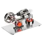 Hot Air Stirling Engine Motor Miniature Steam Power Physics Toy Model GHB