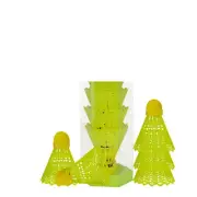 Plastic Badminton Shuttlecocks Pack of 5