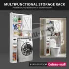 Over Toilet Storage Shelf Freestanding Bathroom Cabinet Laundry Organizer Rack