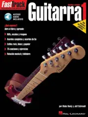 FastTrack Guitar Method 1 Spanish Learn Beginner Lessons Tab Book & Online Audio