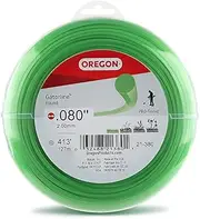 Oregon Gatorline 1-Pound Round String Trimmer Line, .080-inches x 413-feet – Fits Most Trimmer Types (21-380), Green