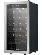 [Devanti] Wine Fridge Cooler in Black