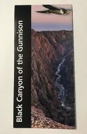 Black Canyon Of The Gunnison National Park Unigrid Brochure Map NEWEST VERSION