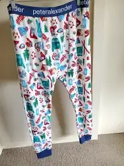 NWT Peter Alexander Mens Pyjama Pant Size XXL PJ camp ski tent christmas snow