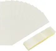 uxcell 1000Pcs Shrink Bands, 85 * 23mm PVC Clear Perforated Shrink Bands, Heat Shrink Wrap Bands for Bottles, Jars Seal for Dropper Bottle, Test Tube Bottles