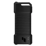 ASUS USB-C 3.2 Gen 2x1 SSD enclosure dual M.2 NVMe PCIe and SATA interfaces M.2 Q-Latch for easy installation MIL-STD-810H drop resistance IP68 water