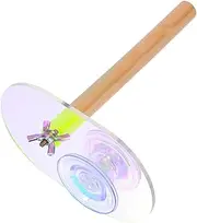 CORHAD Portable Bird Perch Stand with Suction Cup Natural Platform for Parrots Budgies Cockatiels Conures Stable Easy to Transport Window Perch for Healthy Bird Environment